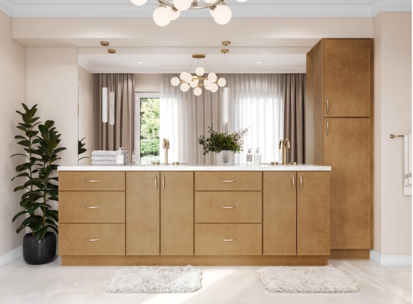 Custom bathroom design by Create More Space