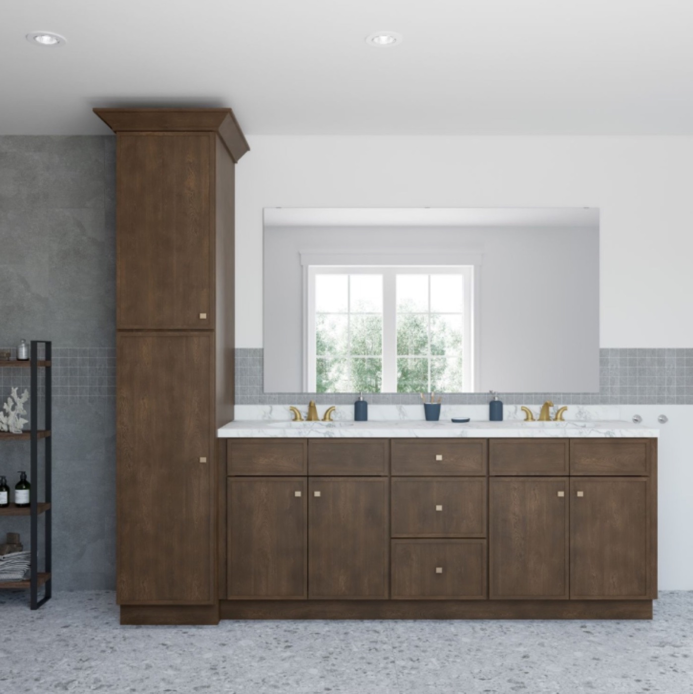 Custom bathroom design by Create More Space