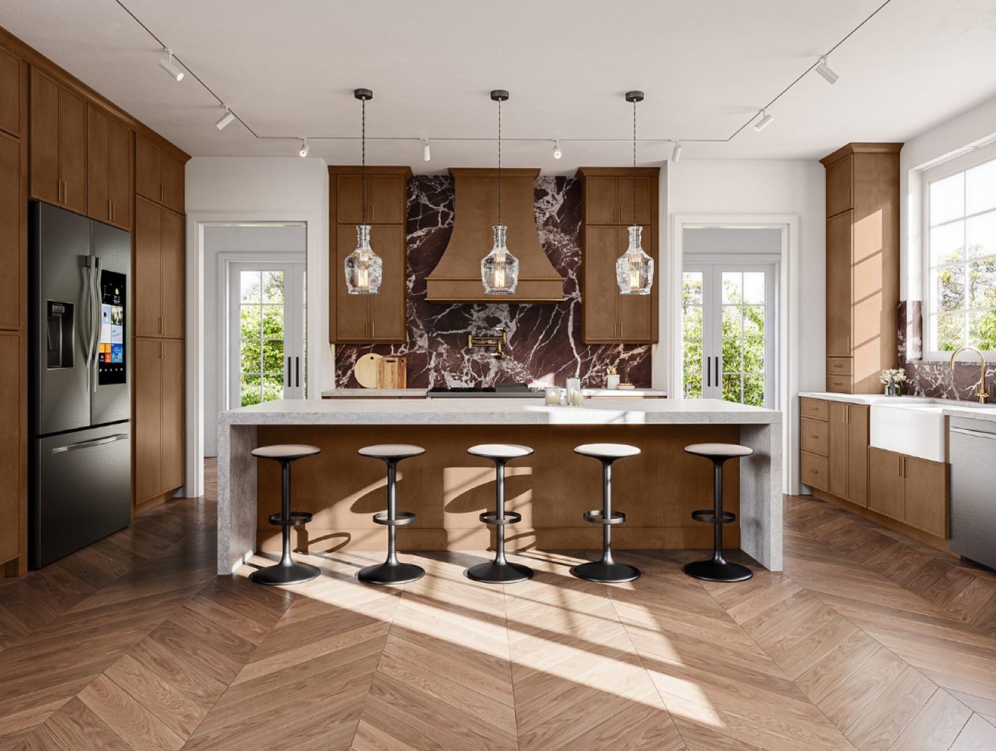 Custom kitchen design by Create More Space