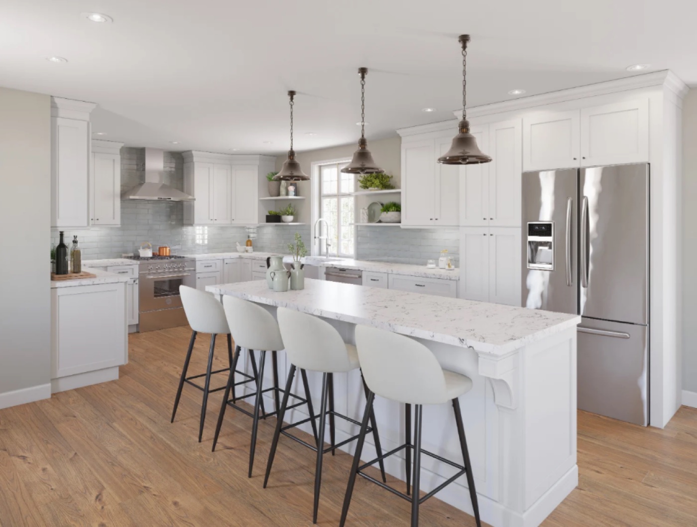 Custom kitchen design by Create More Space
