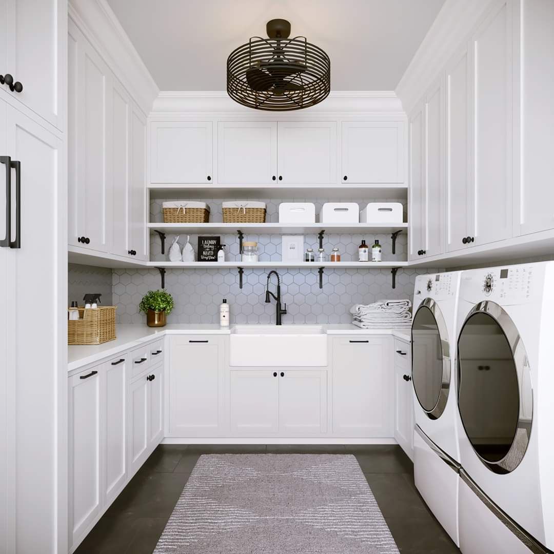 Laundry & Mudrooms project by Create More Space